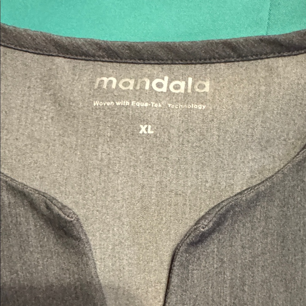 Mandala Gray Women's Top